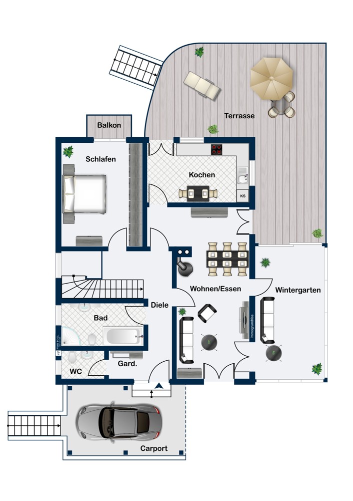 Hinterhaus EG Hinterhaus EG