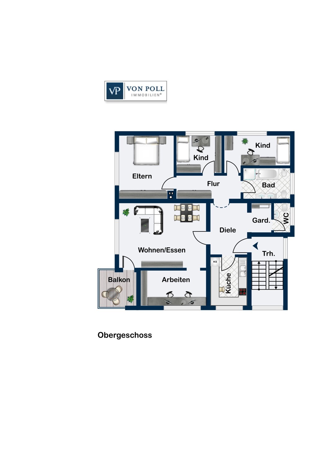 Grundriss Obergeschoss