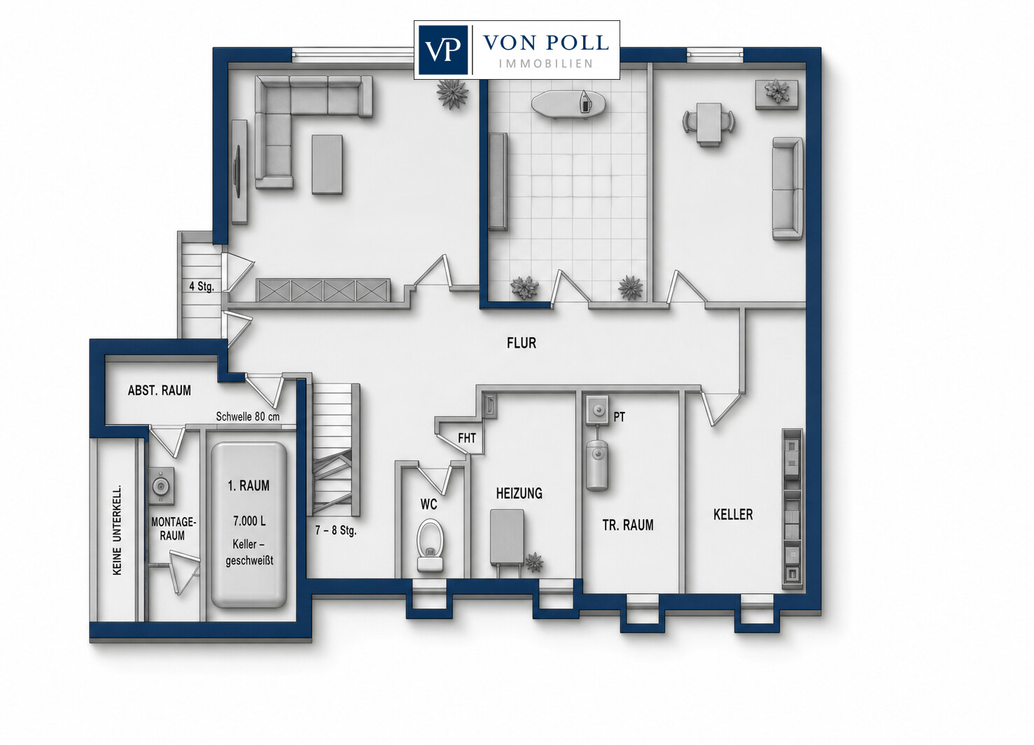 Grundriss UG (Illustrativer Grundriss)