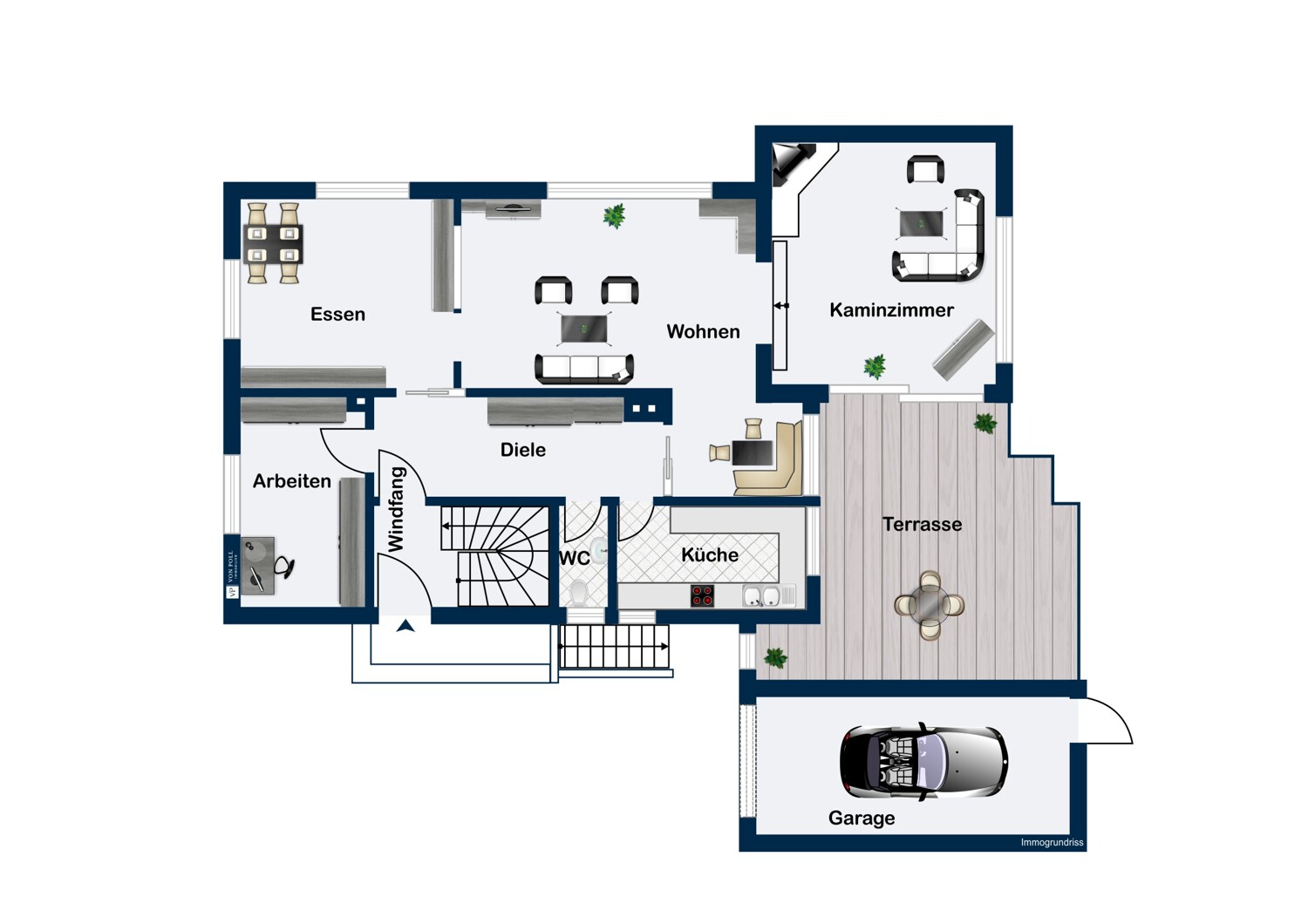 Grundriss Erdgeschoss