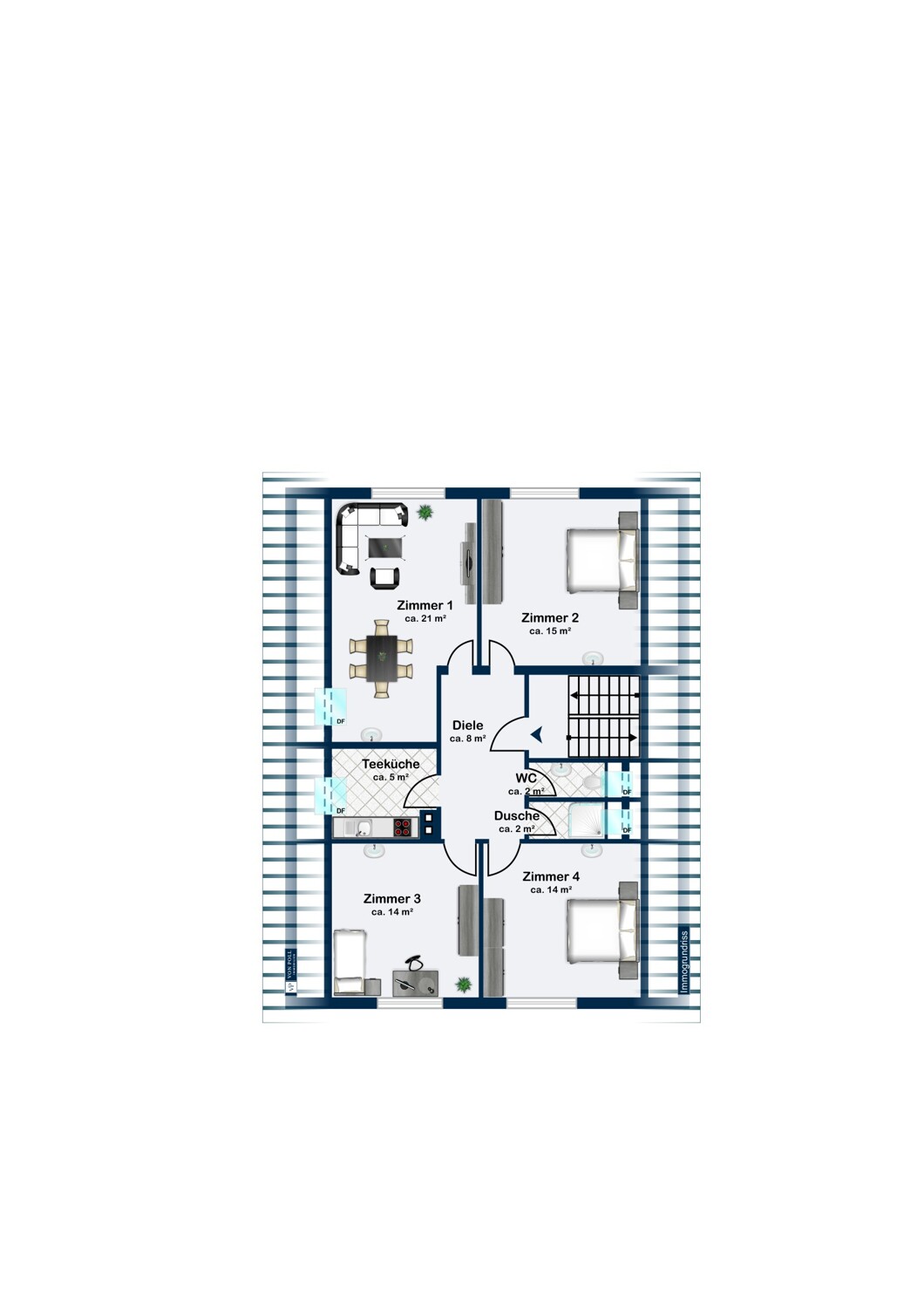 Grundriss Dachgeschoss