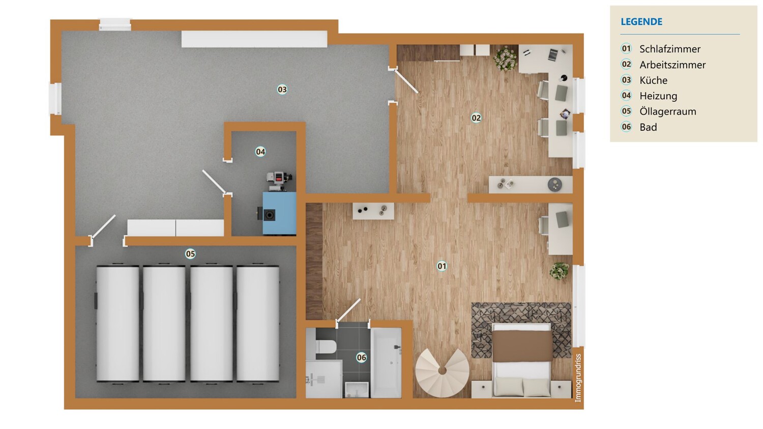 Grundriss UG