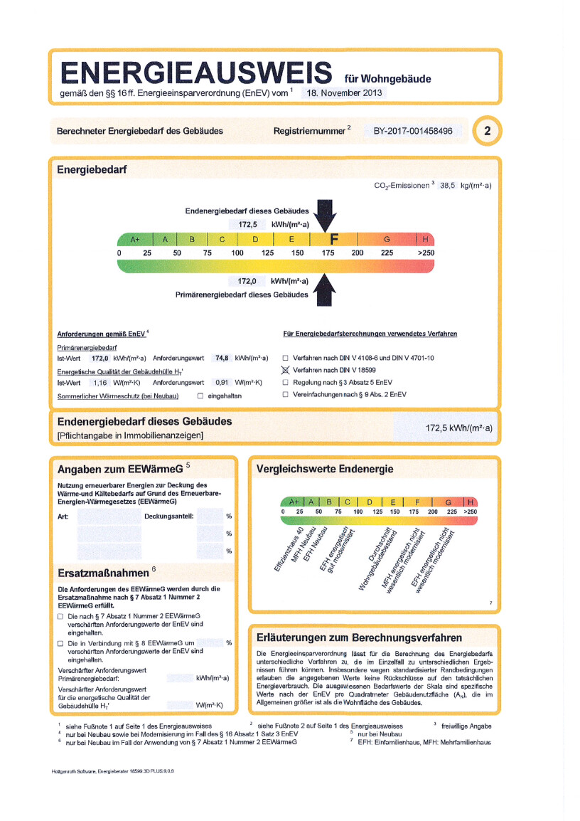 Energieausweis Seite 2