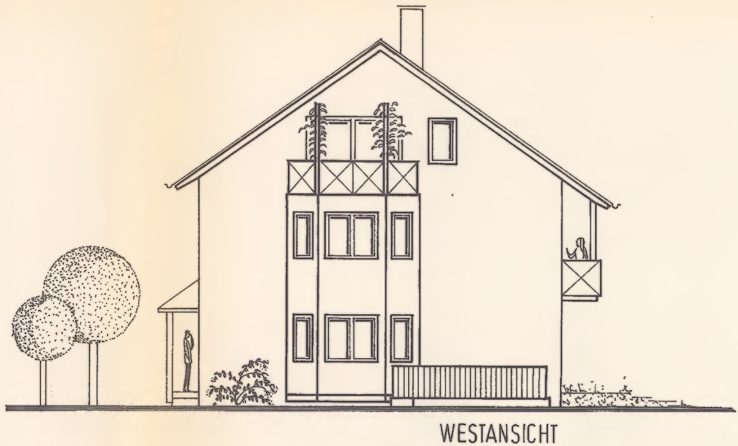 Ansicht - West