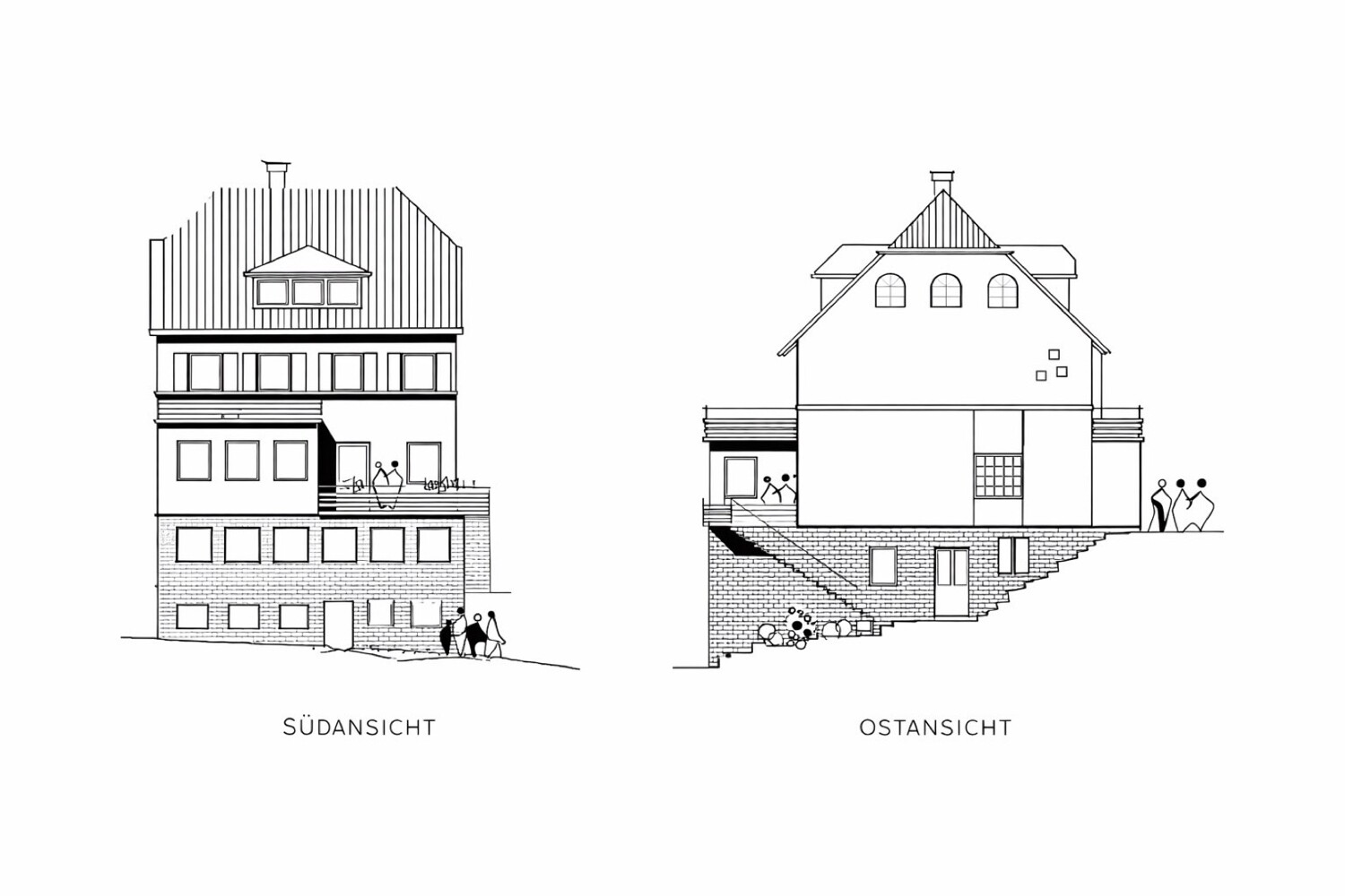 Süd-Ost Ansicht
