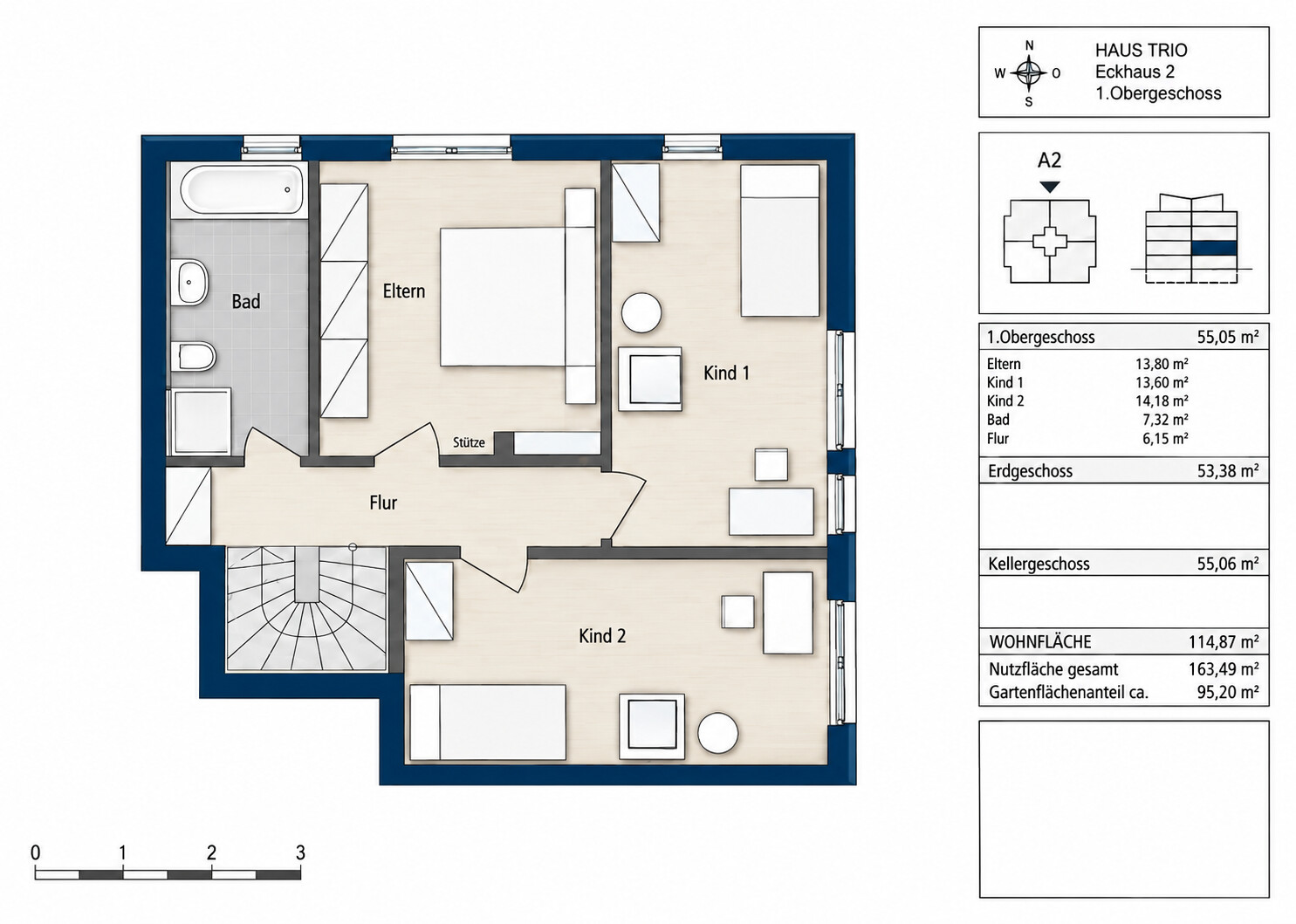 Grundriss 1OG