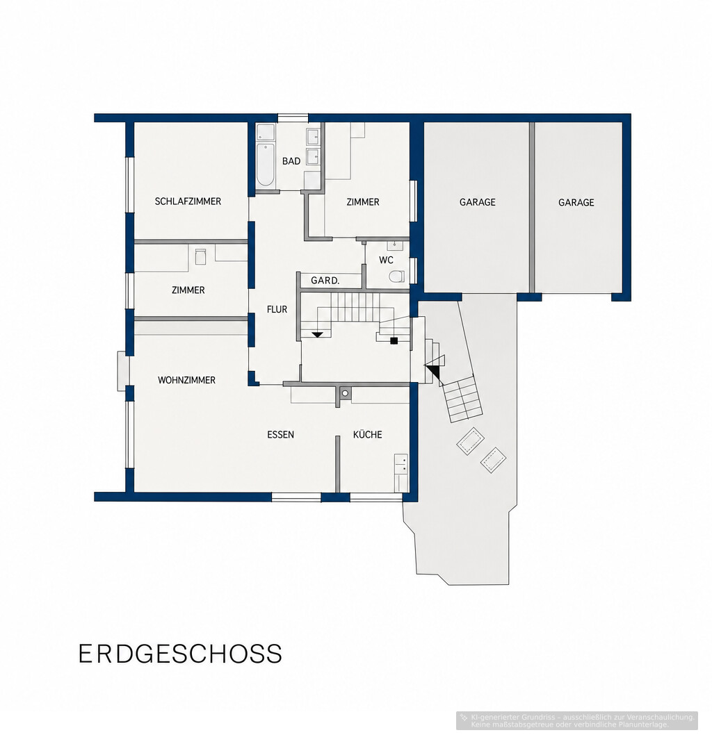 Grundriss Erdgeschoss