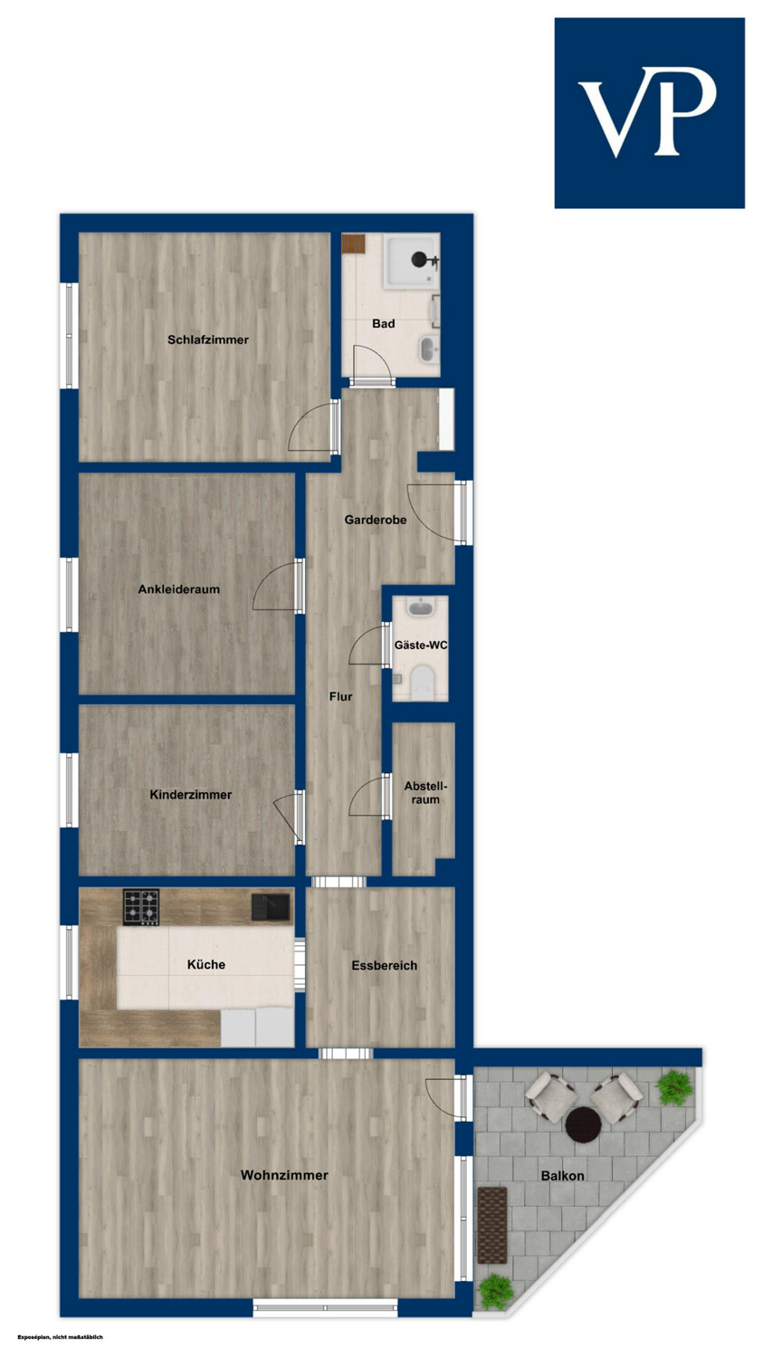 Visueller Grundriss