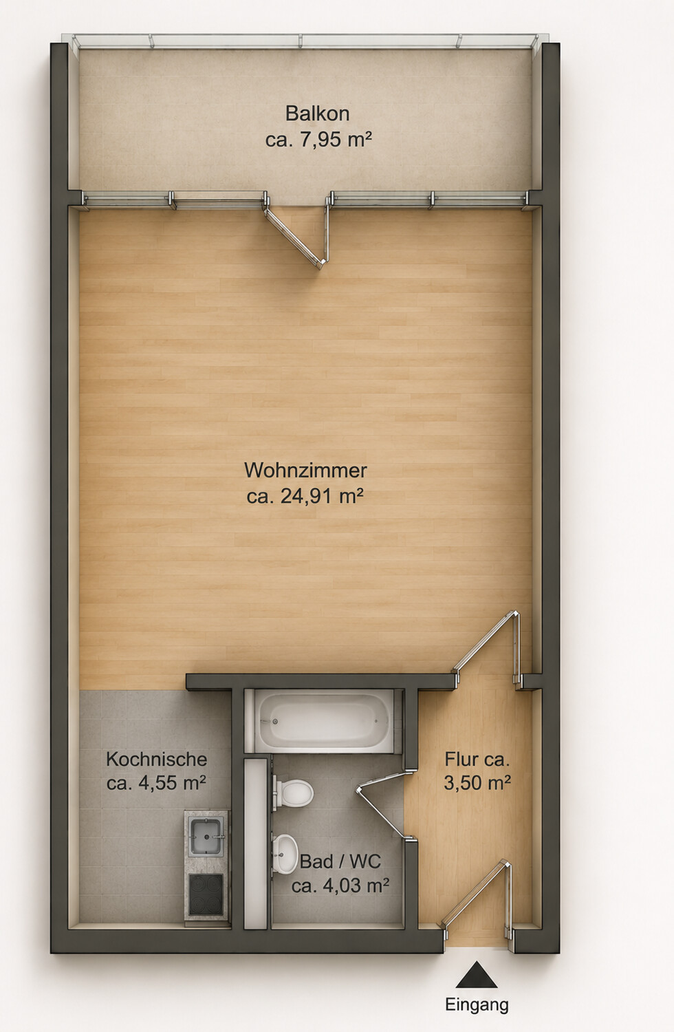 Visueller Grundriss