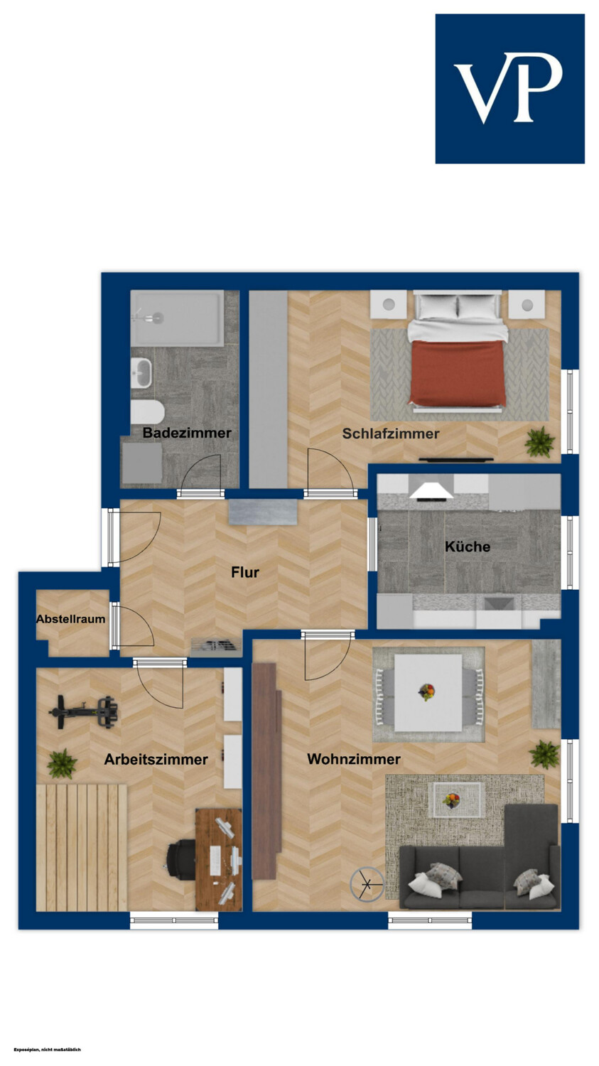 visueller Grundriss
