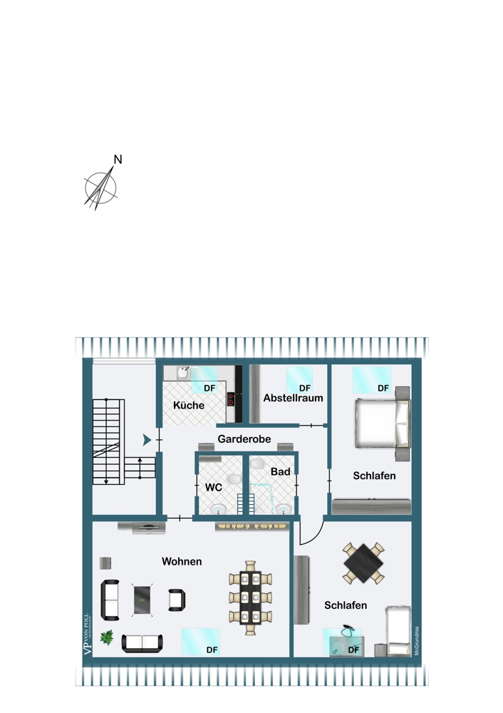 Grundriss 4. OG Grundriss 4. OG