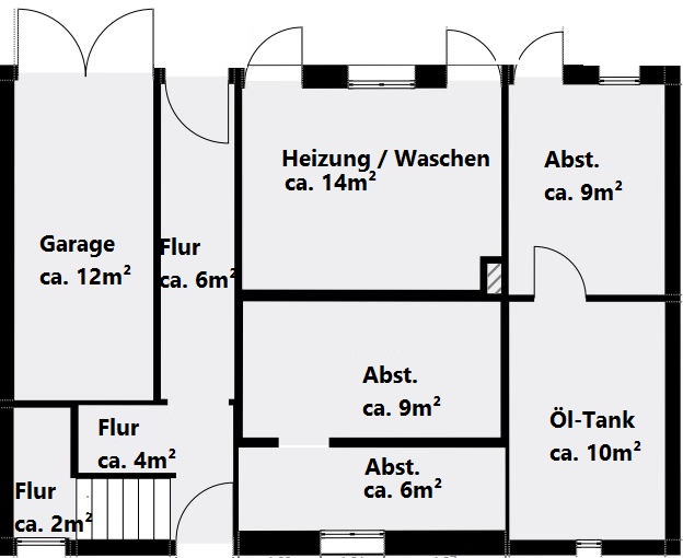 Untergeschoss Hinterhaus