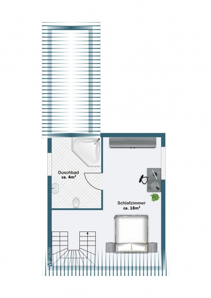 Obergeschoss Gästehaus