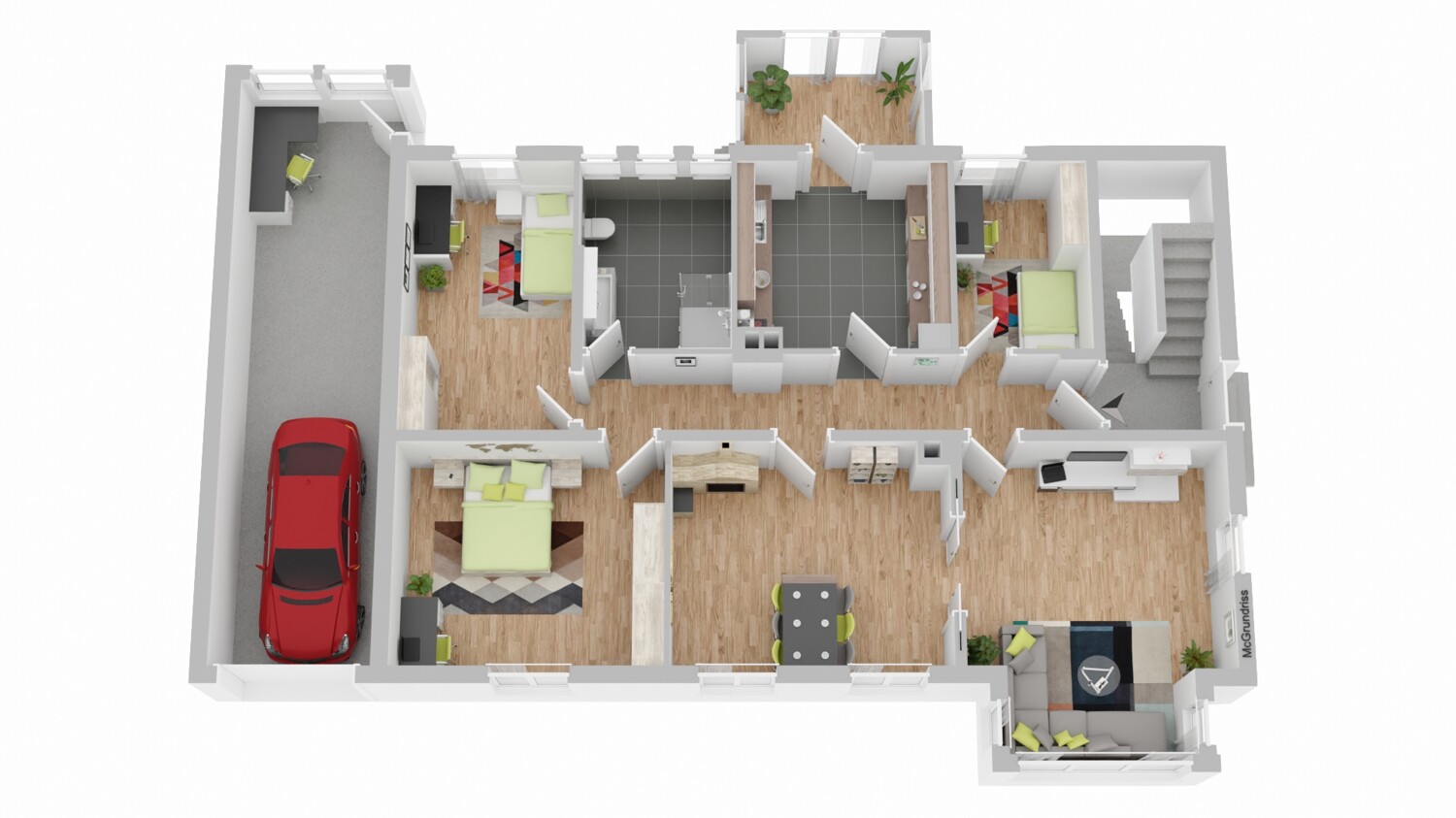 Erdgeschoss 3D
