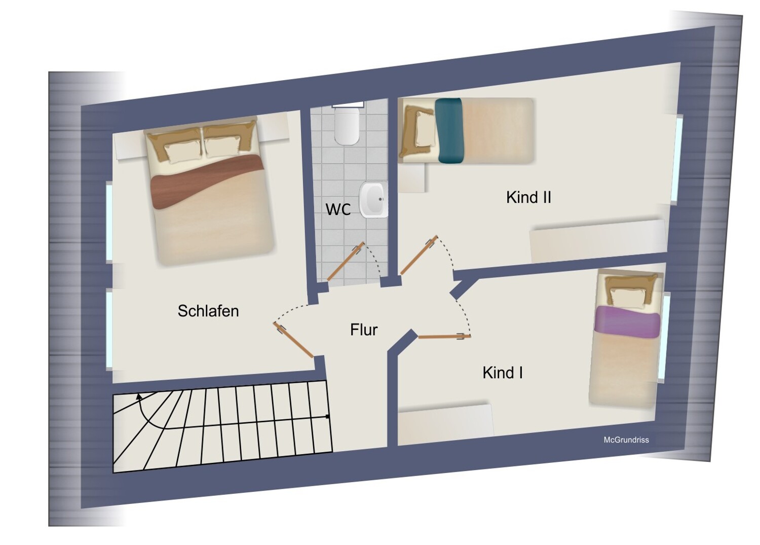 Haus 2 - Dachgeschoss