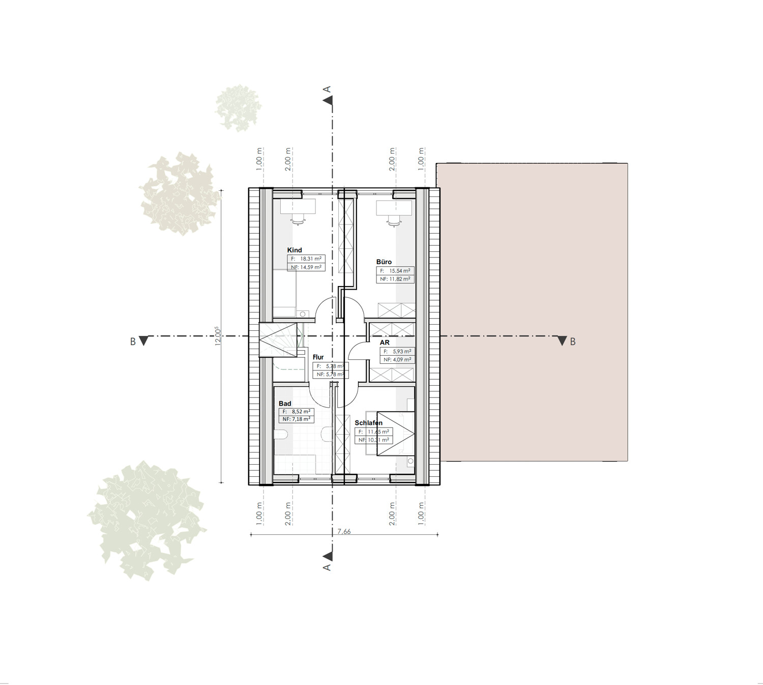 Grundriss OG - exemplarisch Grundriss OG - exemplarisch