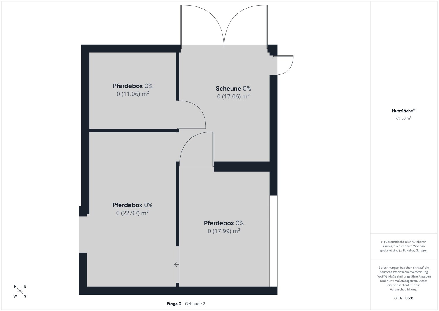 Pferdeboxen /Scheune