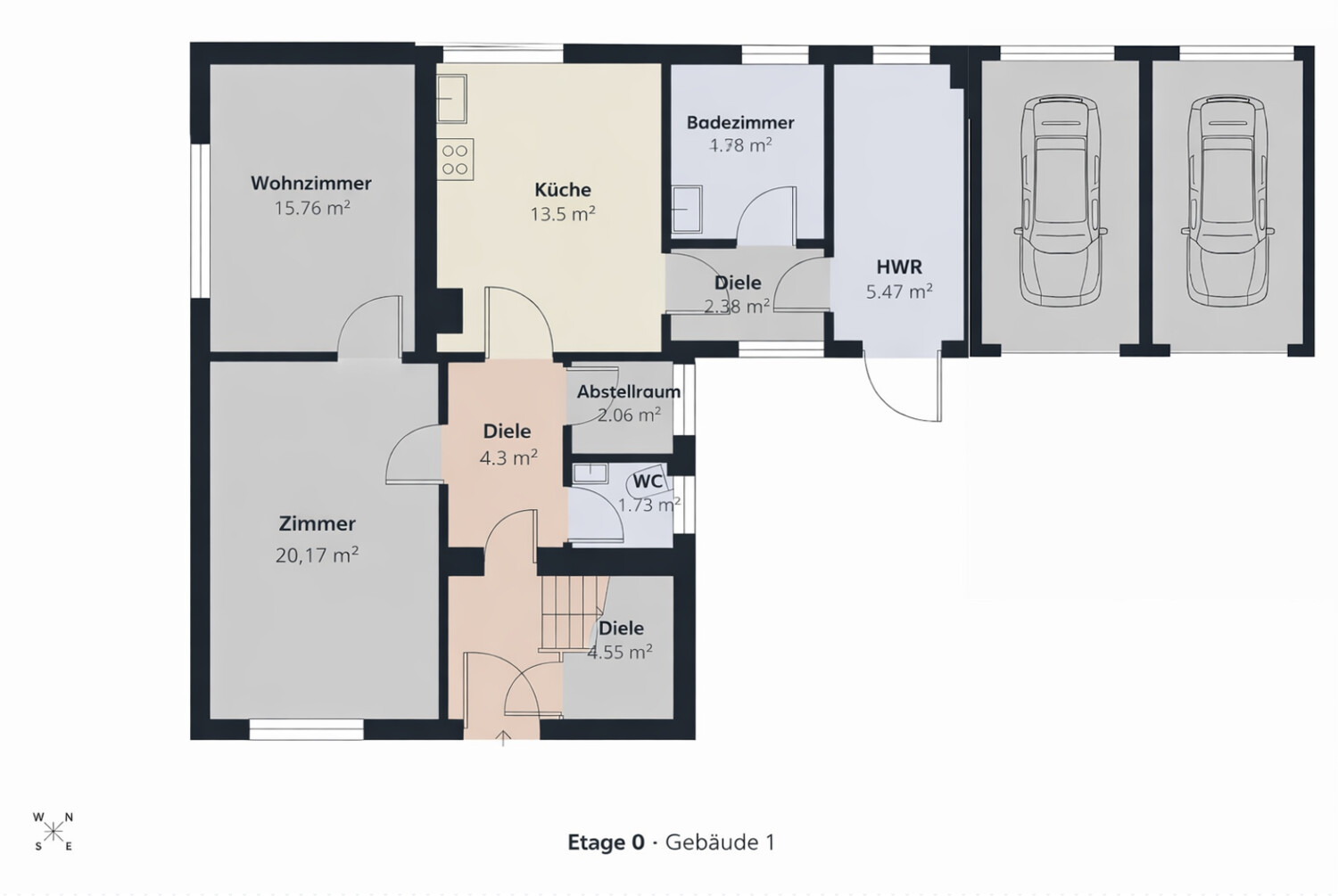 Grundriss EG MFH