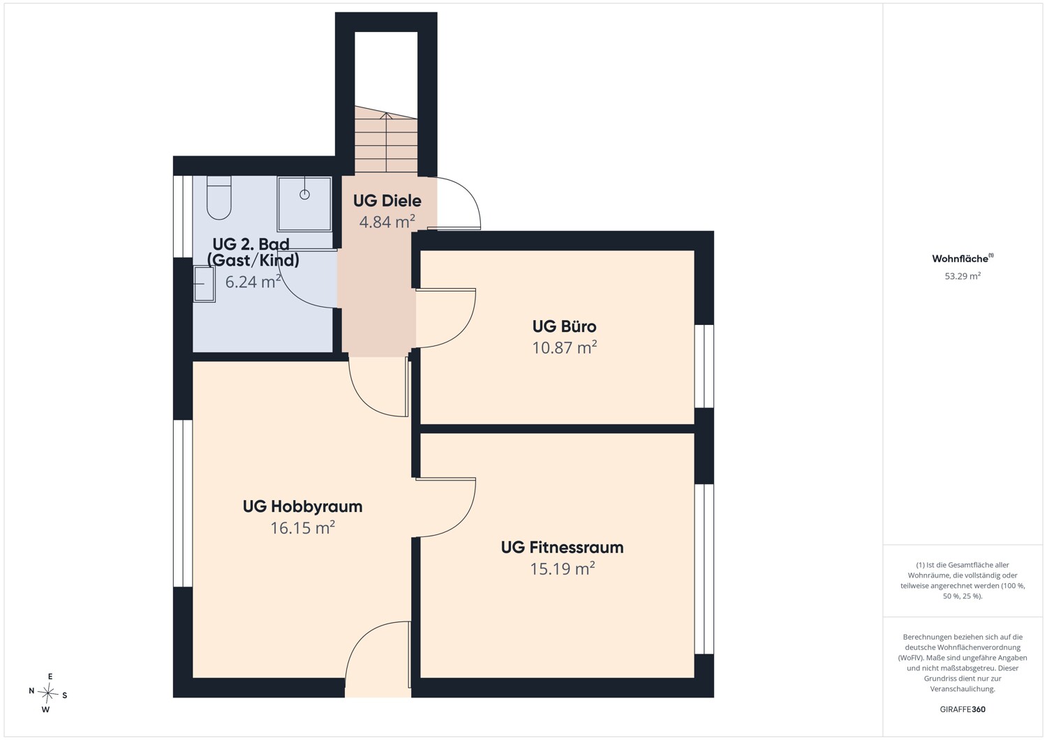 Grundriss UG
