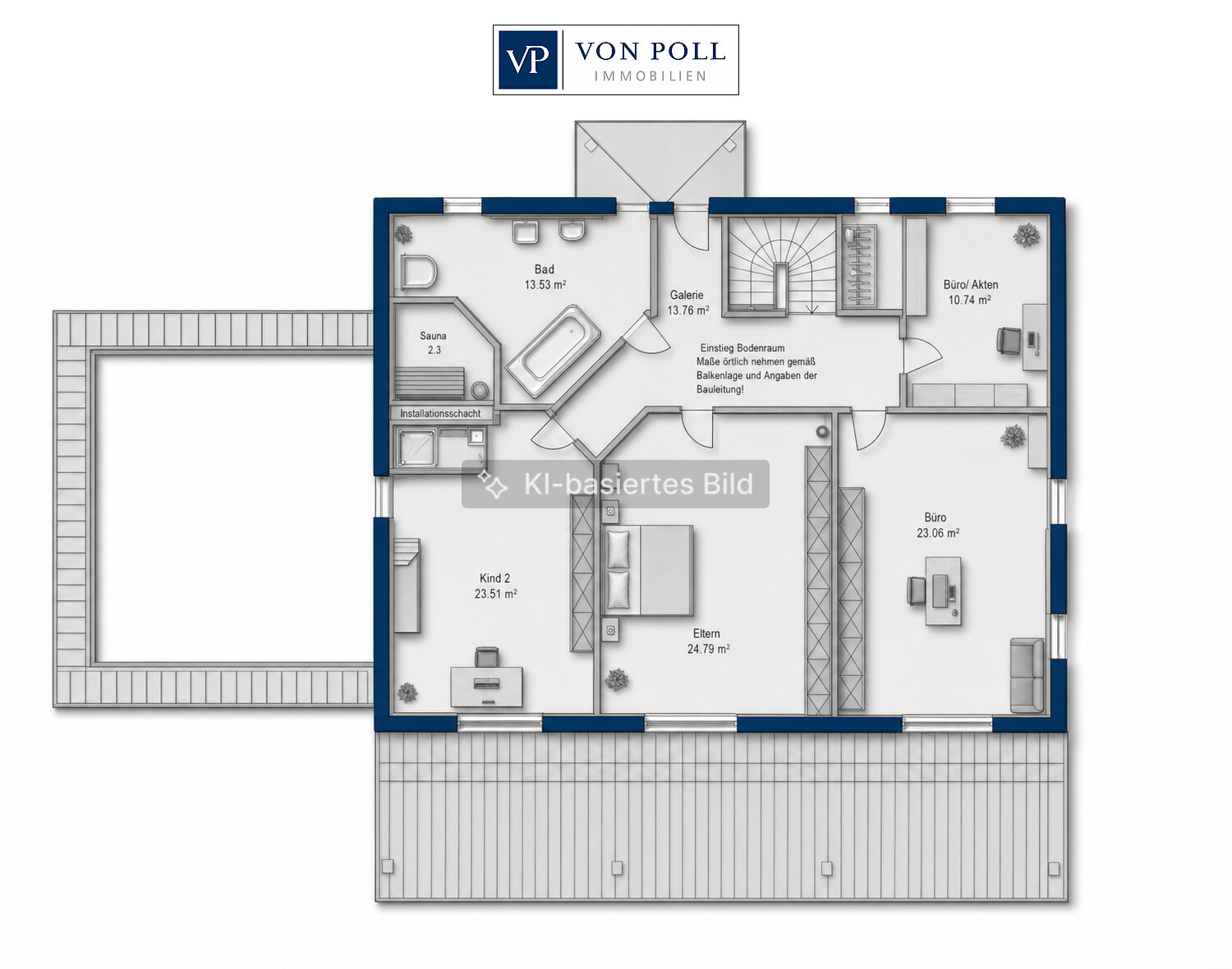 Grundriss Obergeschoss