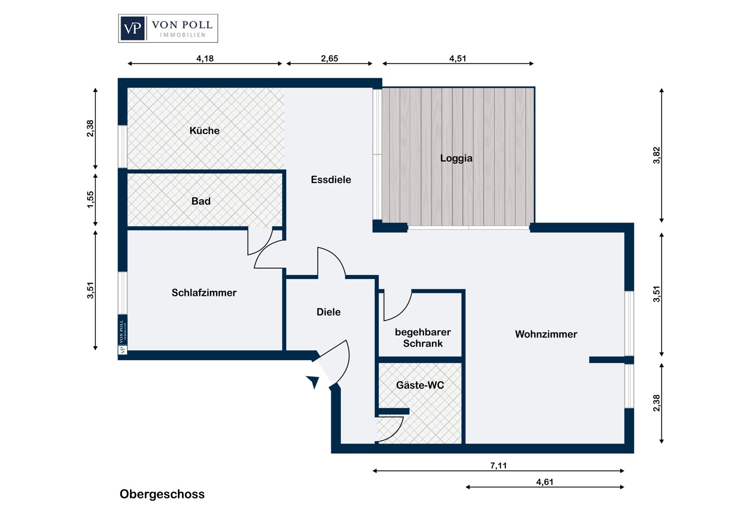 Grundriss 6.OG