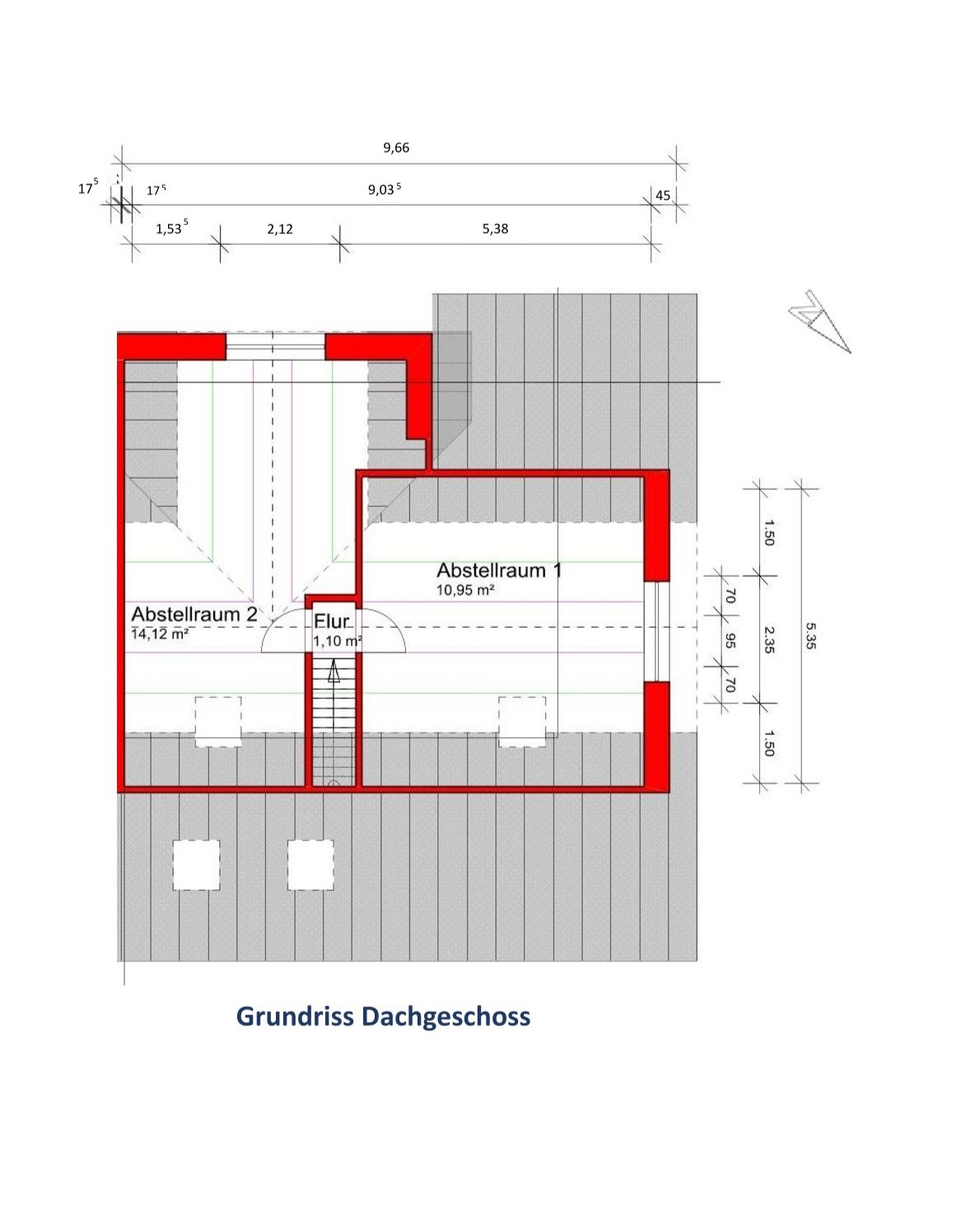 Grundriss Dachgeschoss Grundriss Dachgeschoss