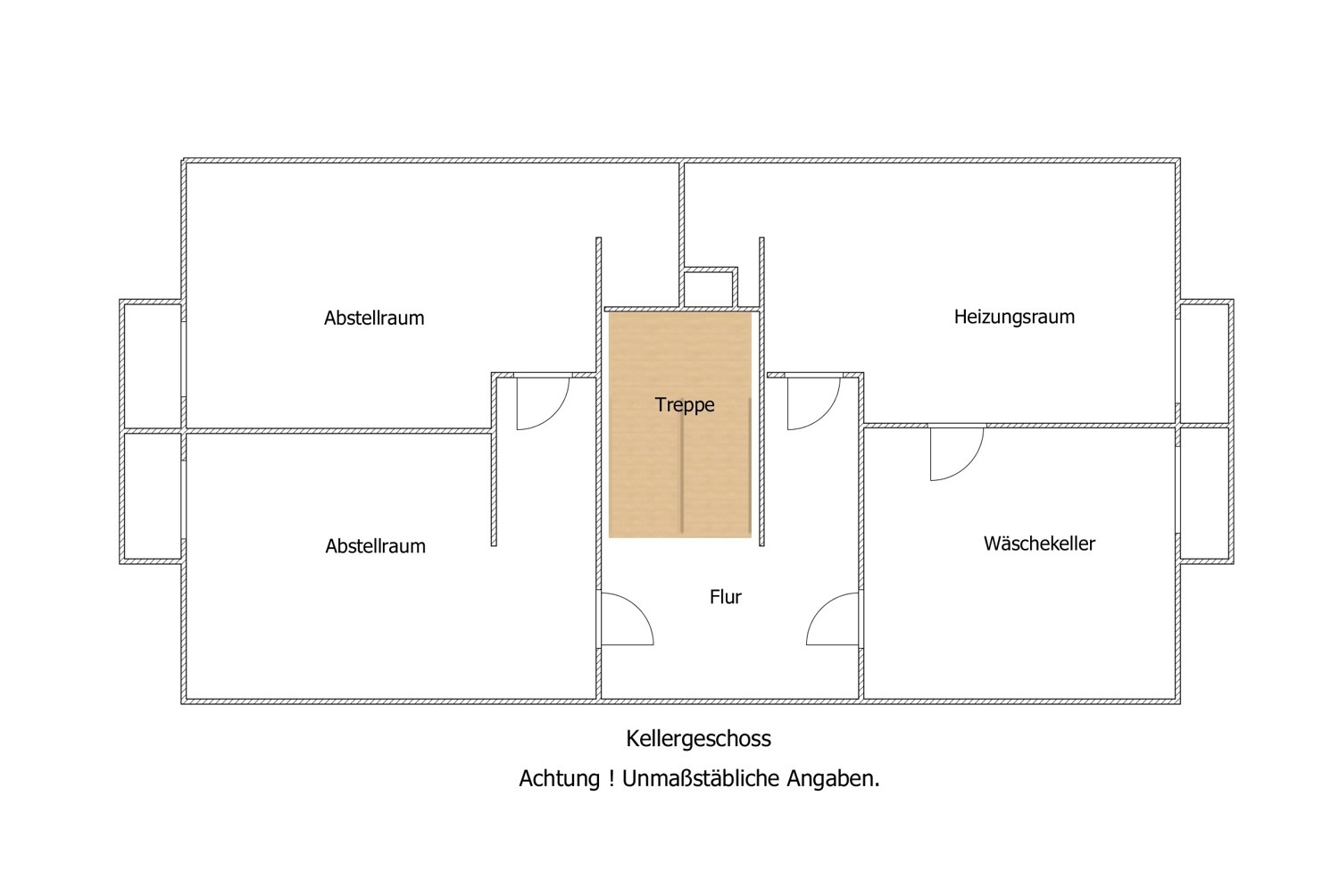 Grundriss KG gezeichnet