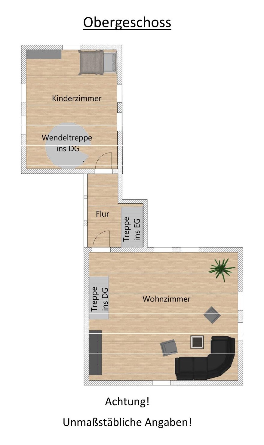 Haupthaus Obergeschoss
