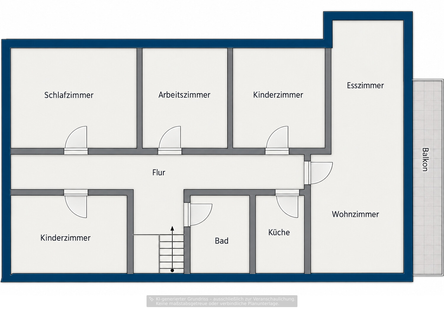 Grundriss Einliegerwohnung