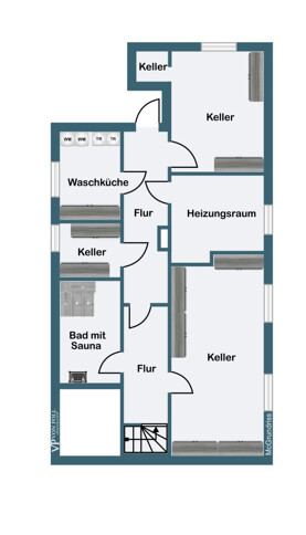 Grundriss Keller