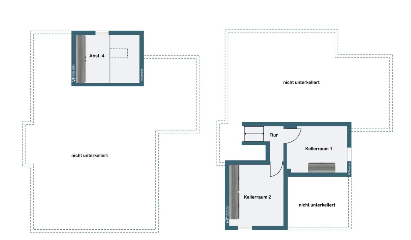 Grundriss Zwischendecke/Keller