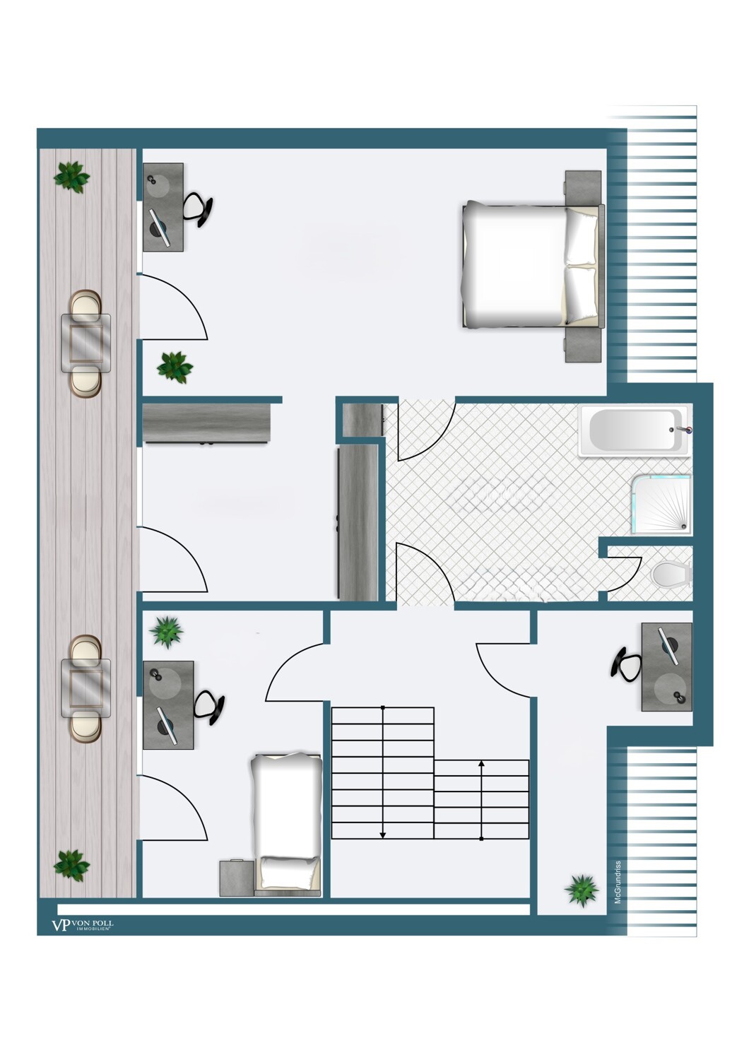 Grundriss Obergeschoss