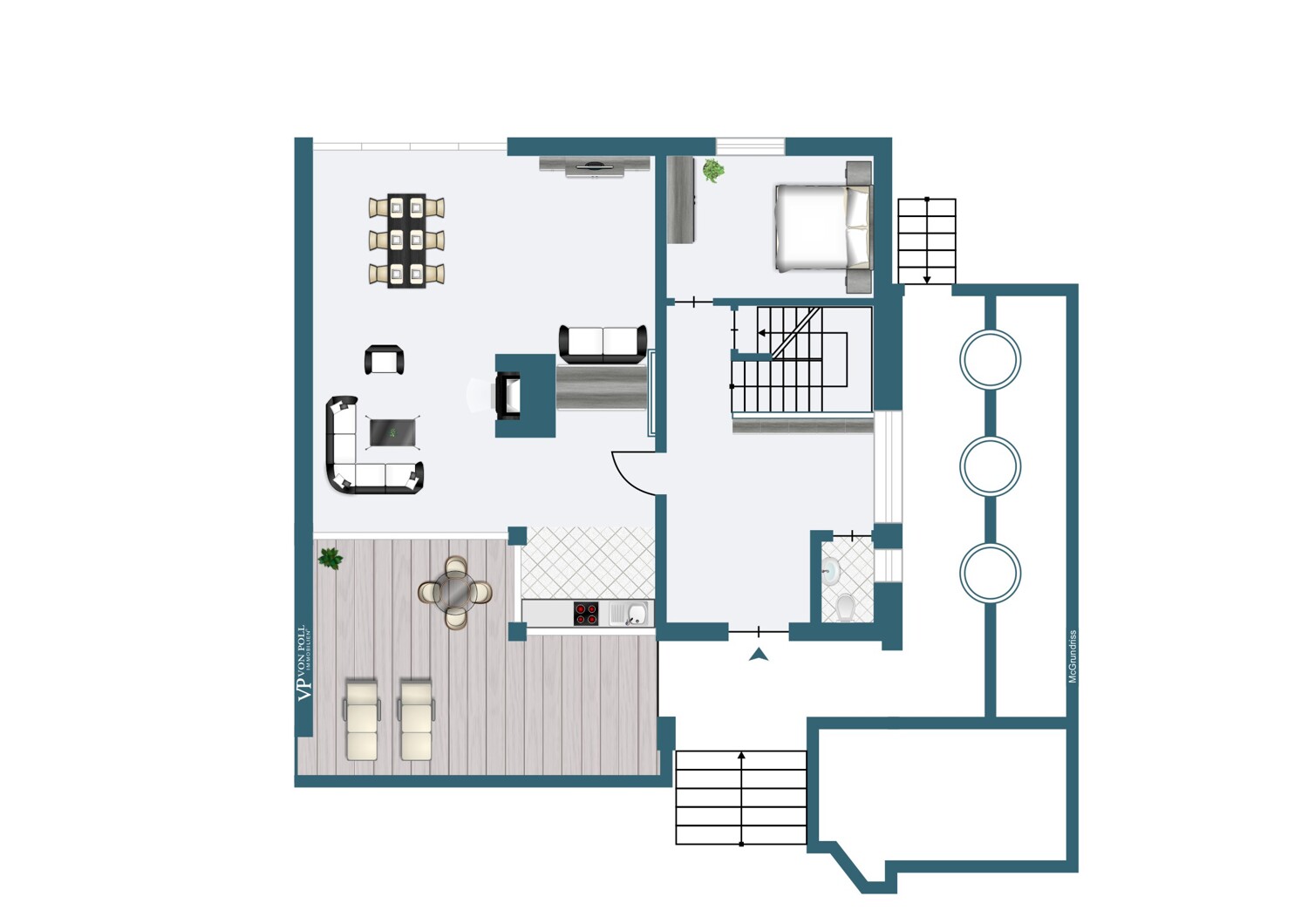 Grundriss Erdgeschoss