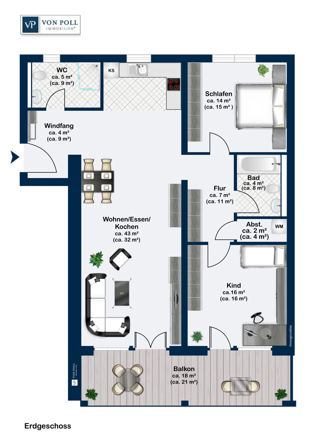 Exklusive 3-Zimmer-Wohnung mit 2 Bädern, Einbauküche, Stellplatz und großem Balkon in Top Lage! Exklusive 3-Zimmer-Wohnung mit 2 Bädern, Einbauküche, Stellplatz und großem Balkon in Top Lage!