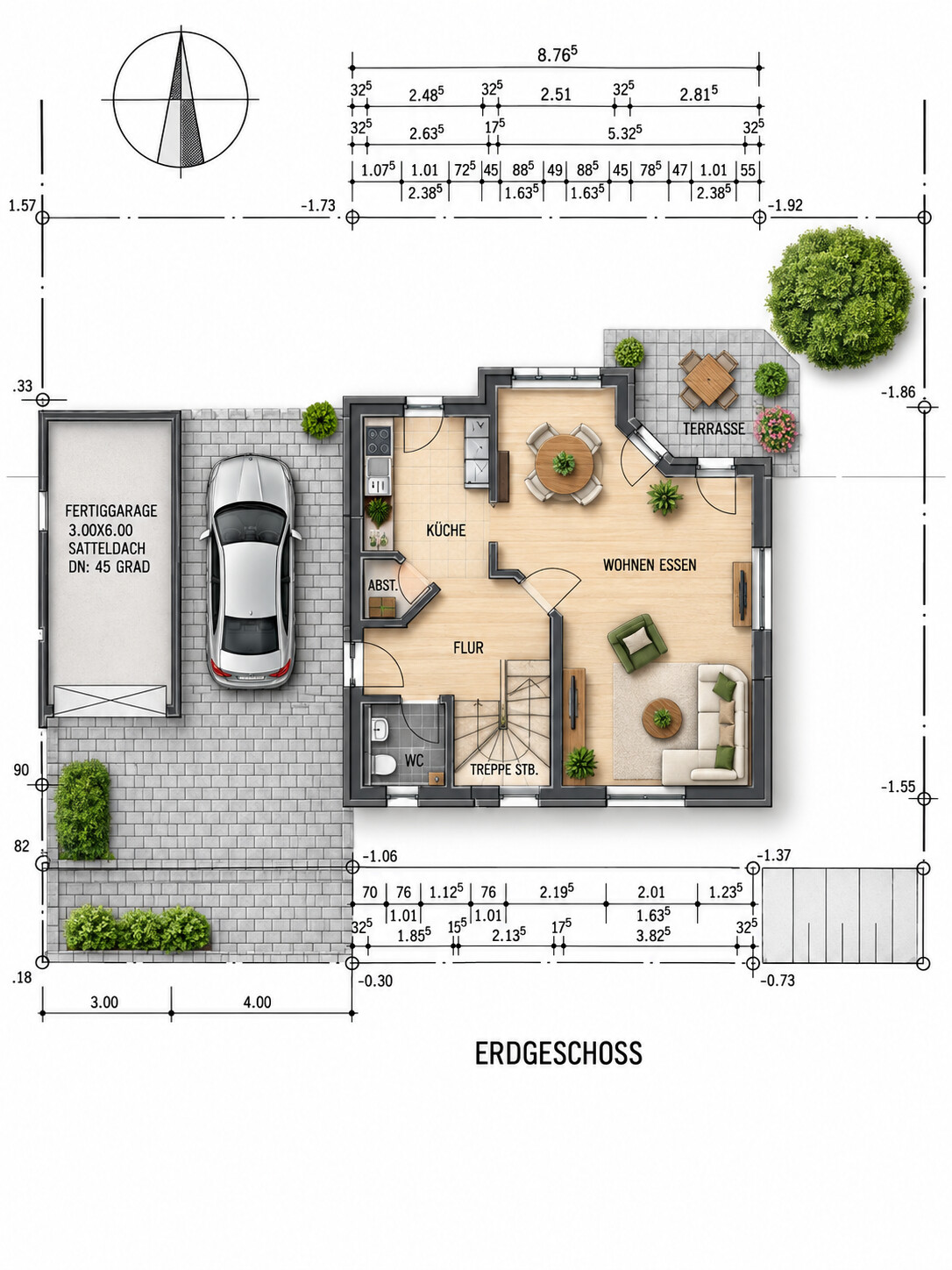 Grundriss Erdgeschoss