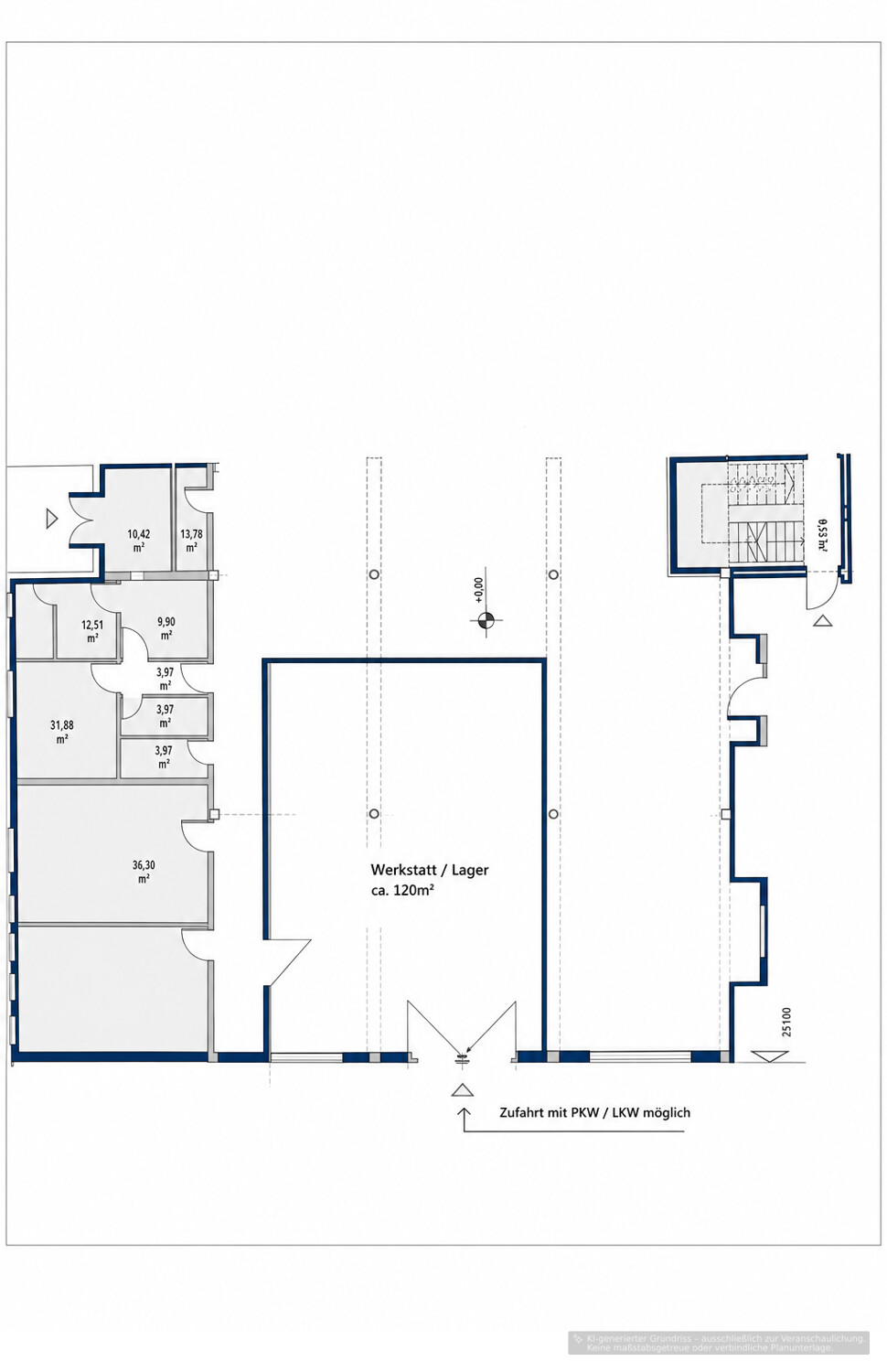 Lager ca. 120m²