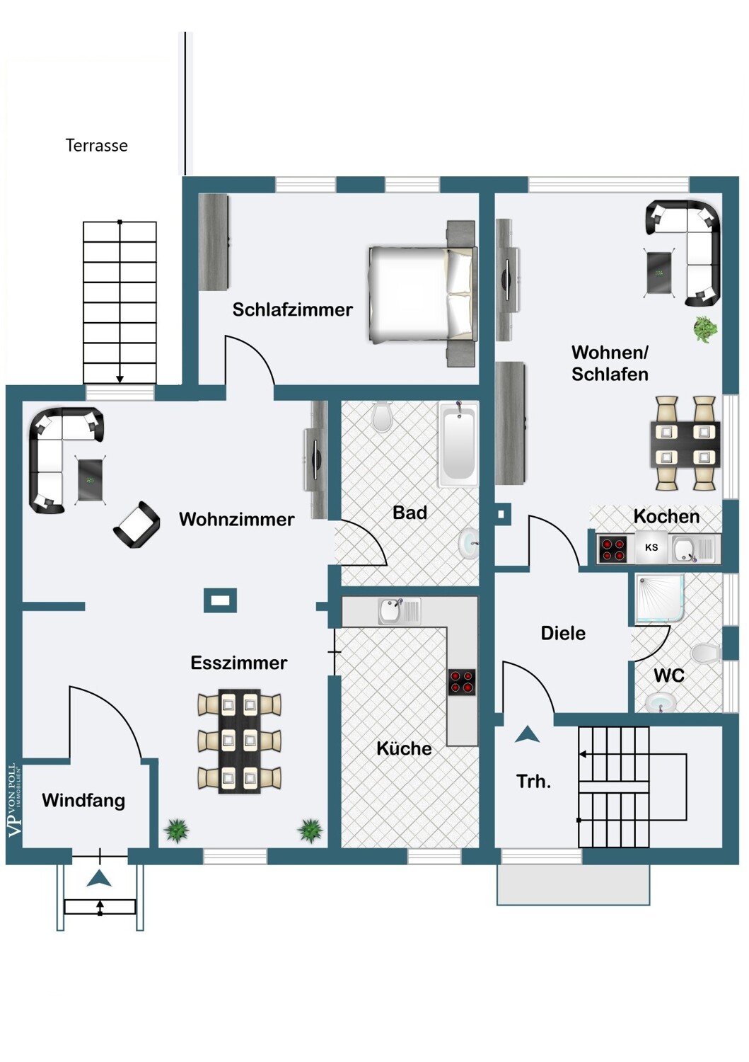 Grundriss Erdgeschoss