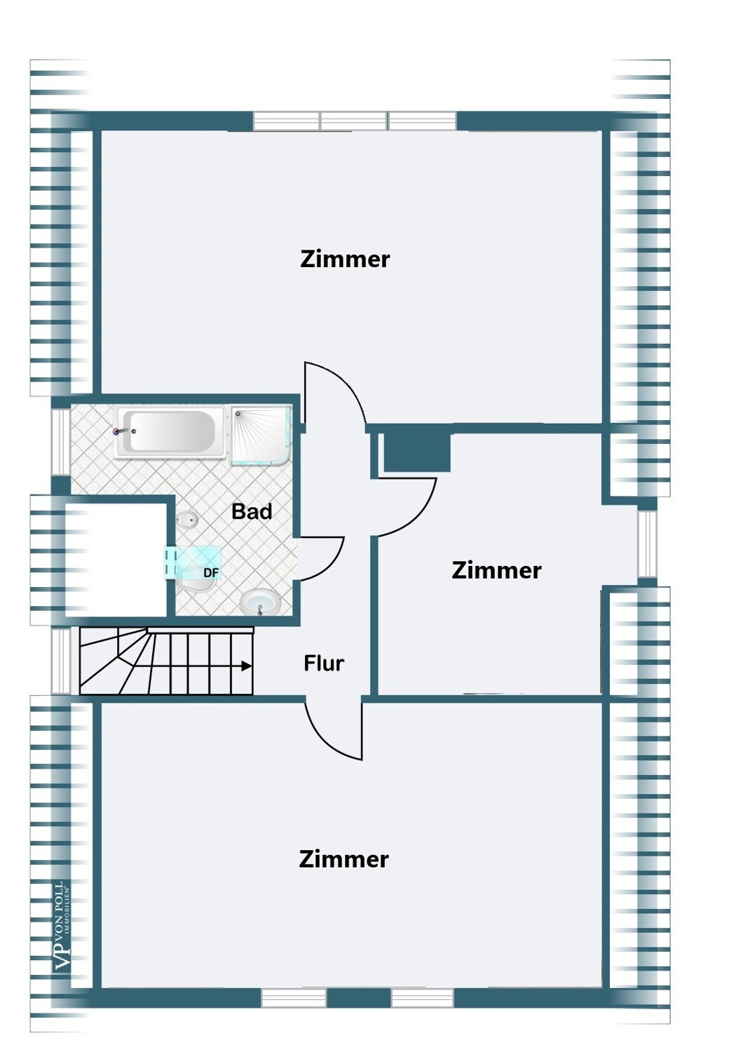 Landhaus Dachgeschoss
