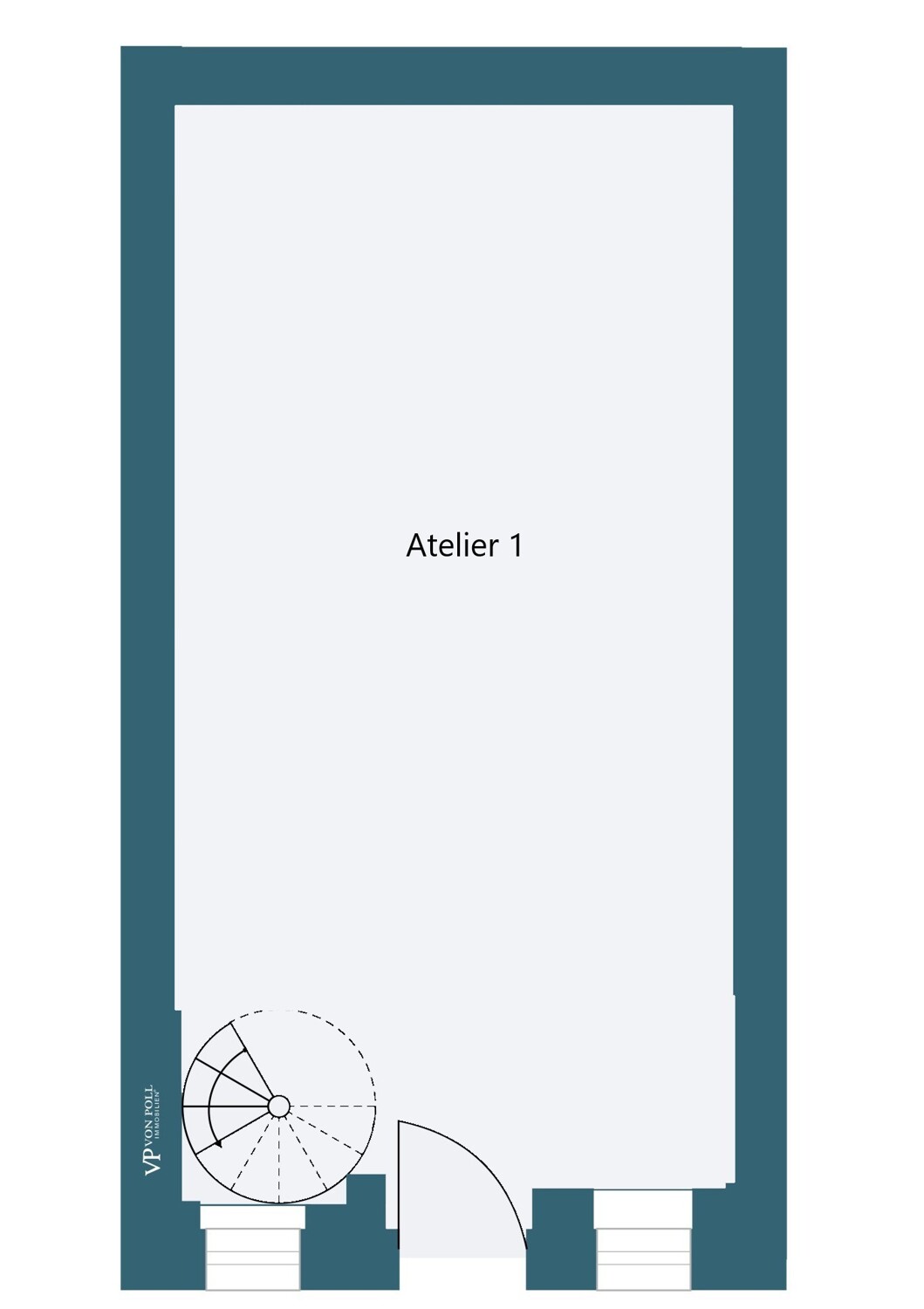 Atelier-Erdgeschoss
