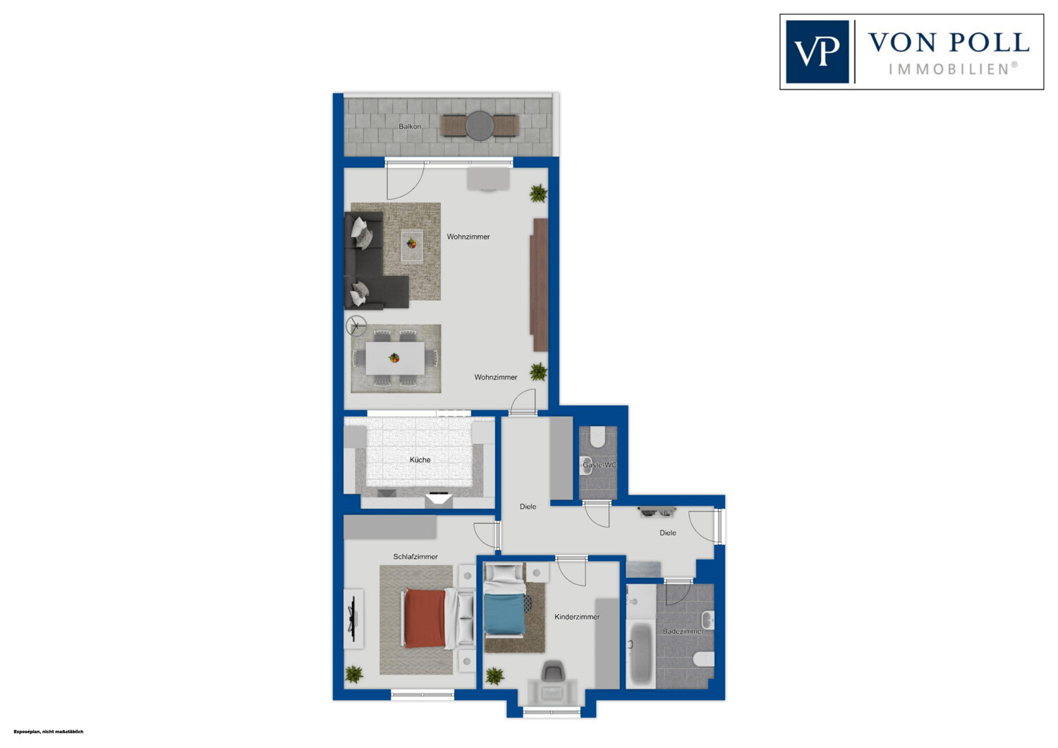 Grundriss 1. Etage