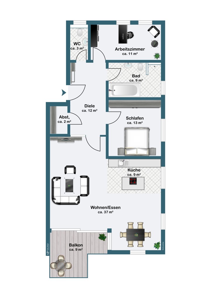 Grundriss EG