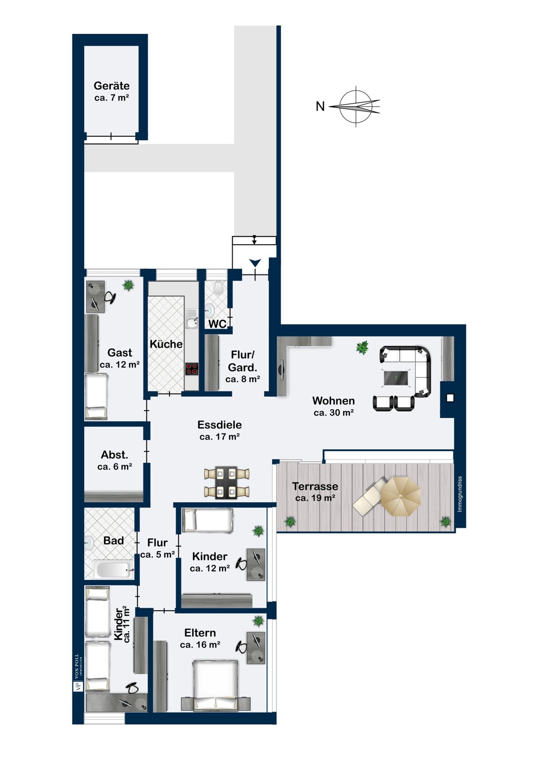 Reserviert: Gartenbungalow!