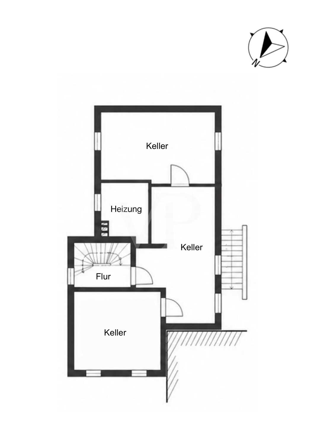 Haus links - Kellergeschoss