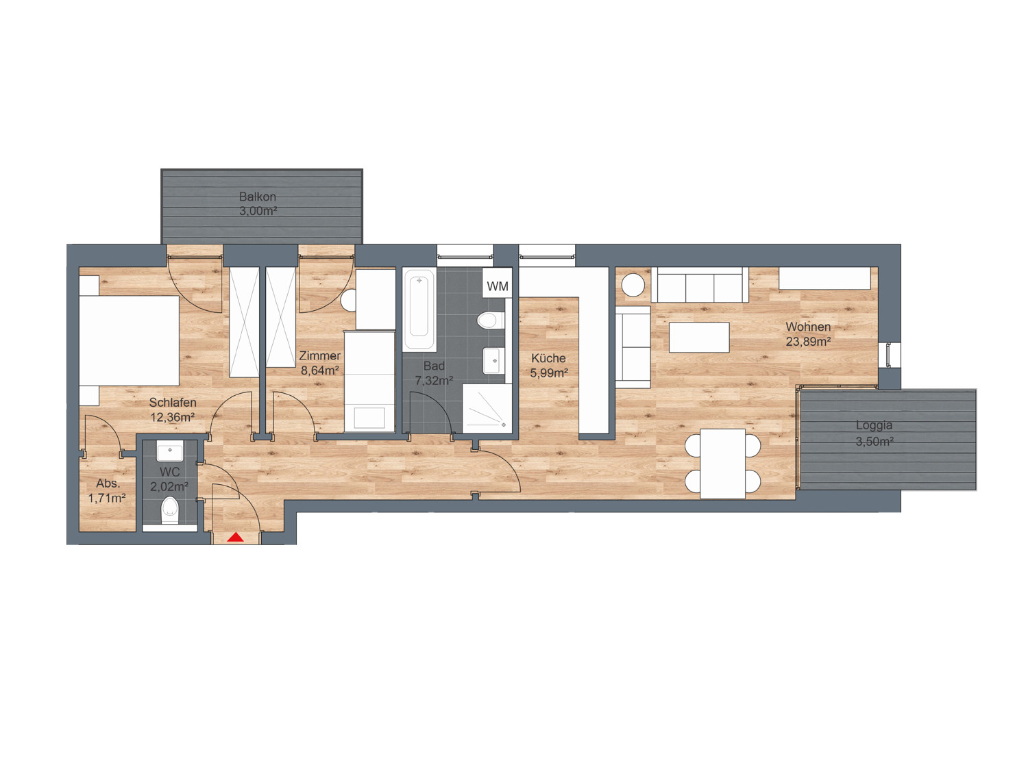 Haus 4 - WE02 (EG) Haus 4 - WE02 (EG)
