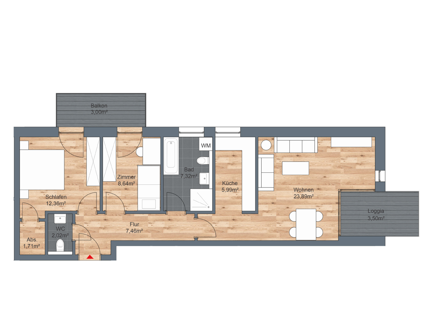 Haus 4 - WE05 (1.OG) Haus 4 - WE05 (1.OG)