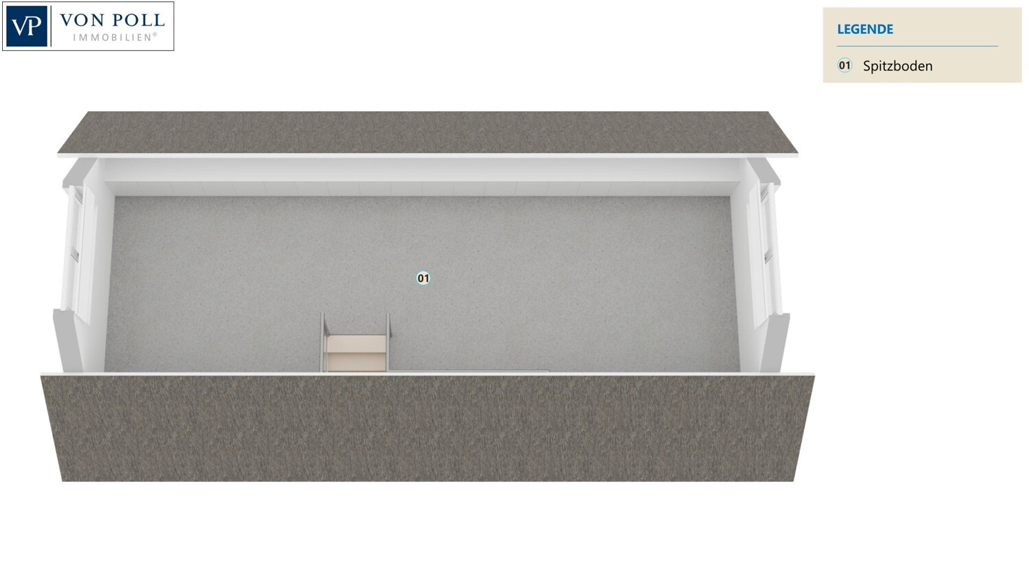 Grundriss Spitzboden