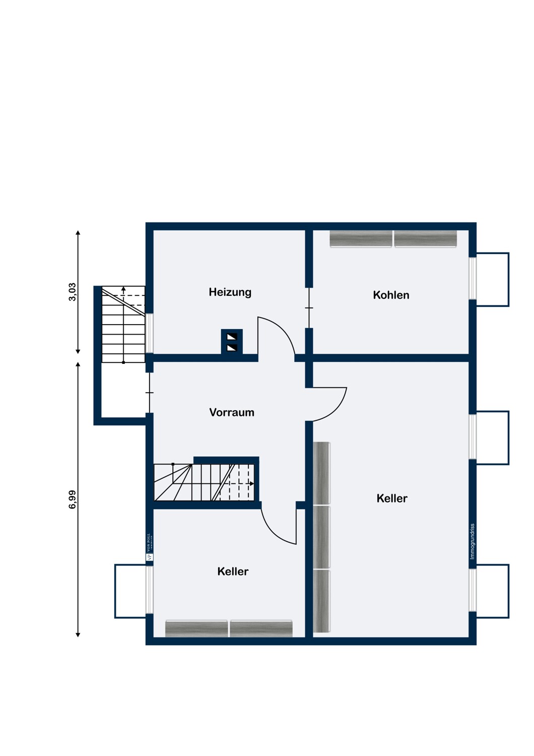 Grundriss Kellergeschoss