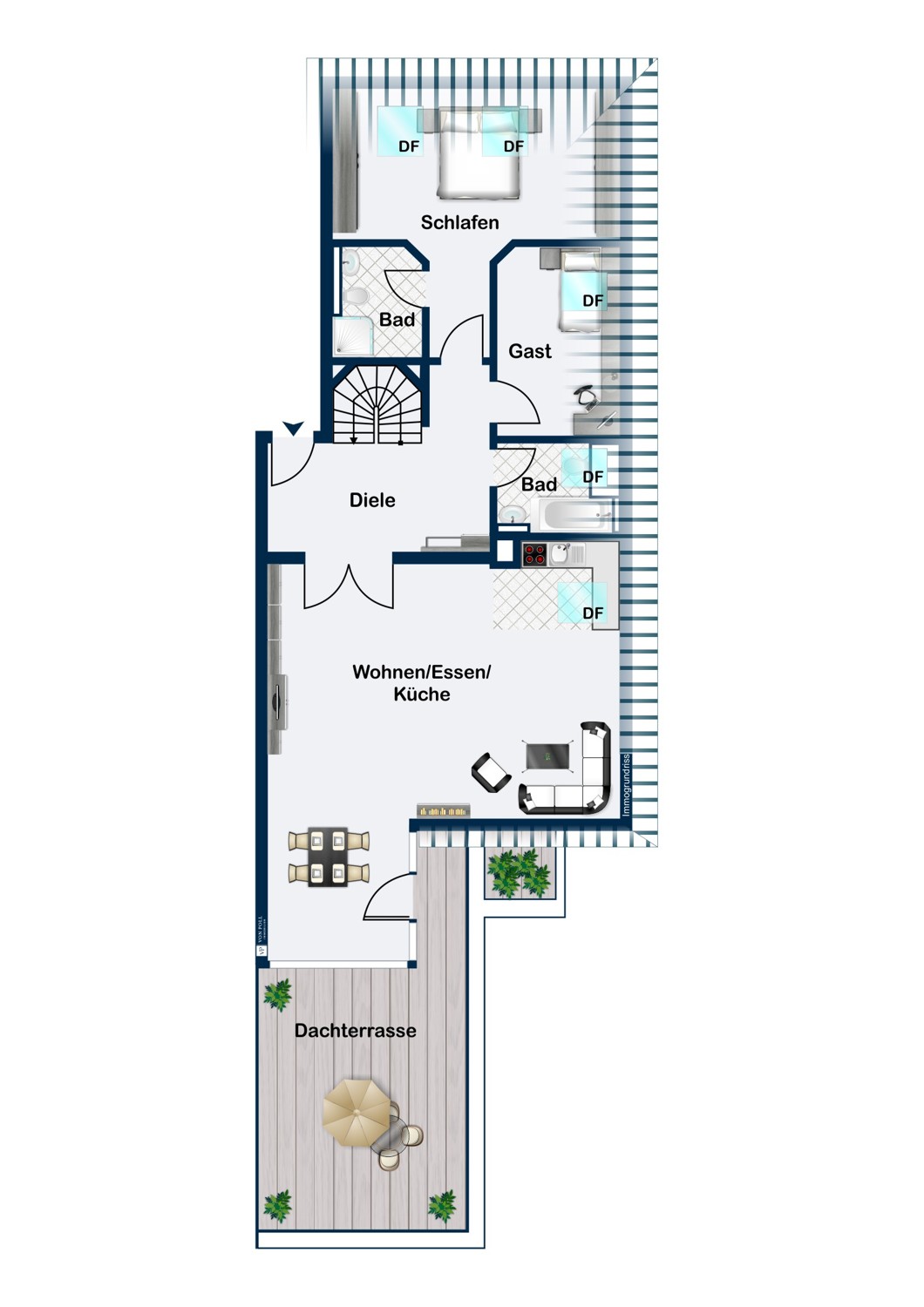 Grundriss Ebene 1