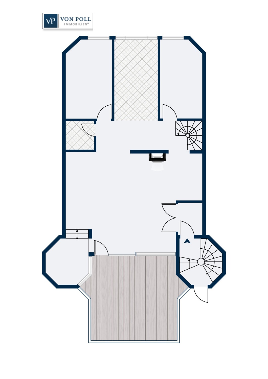 Großzügige Maisonettewohnung mit Terrasse in begehrter Grunewaldlage