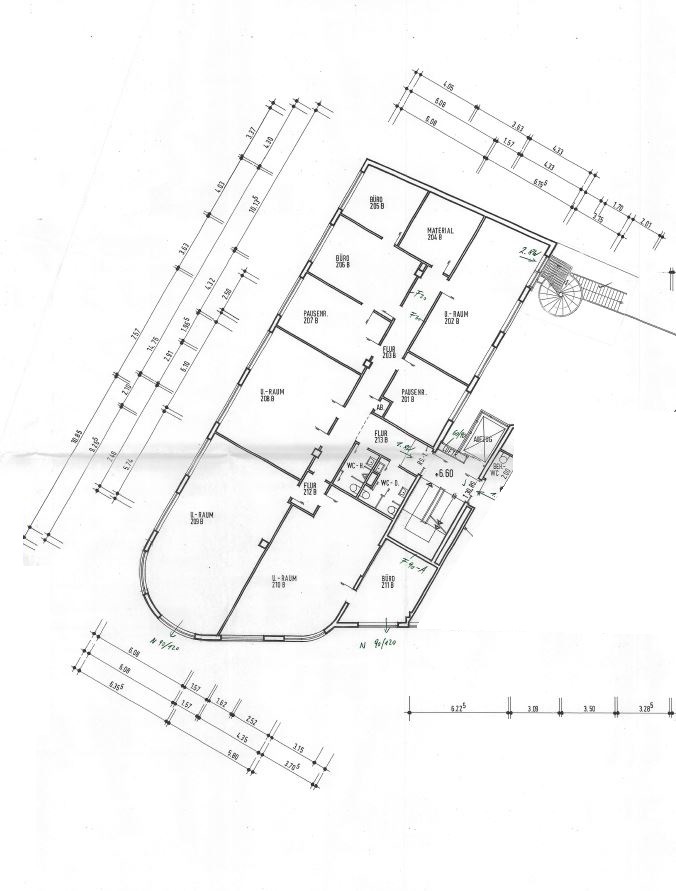 Büroetage 2. OG Büroetage 2. OG